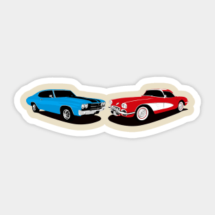 Classic Hot Rods Sticker